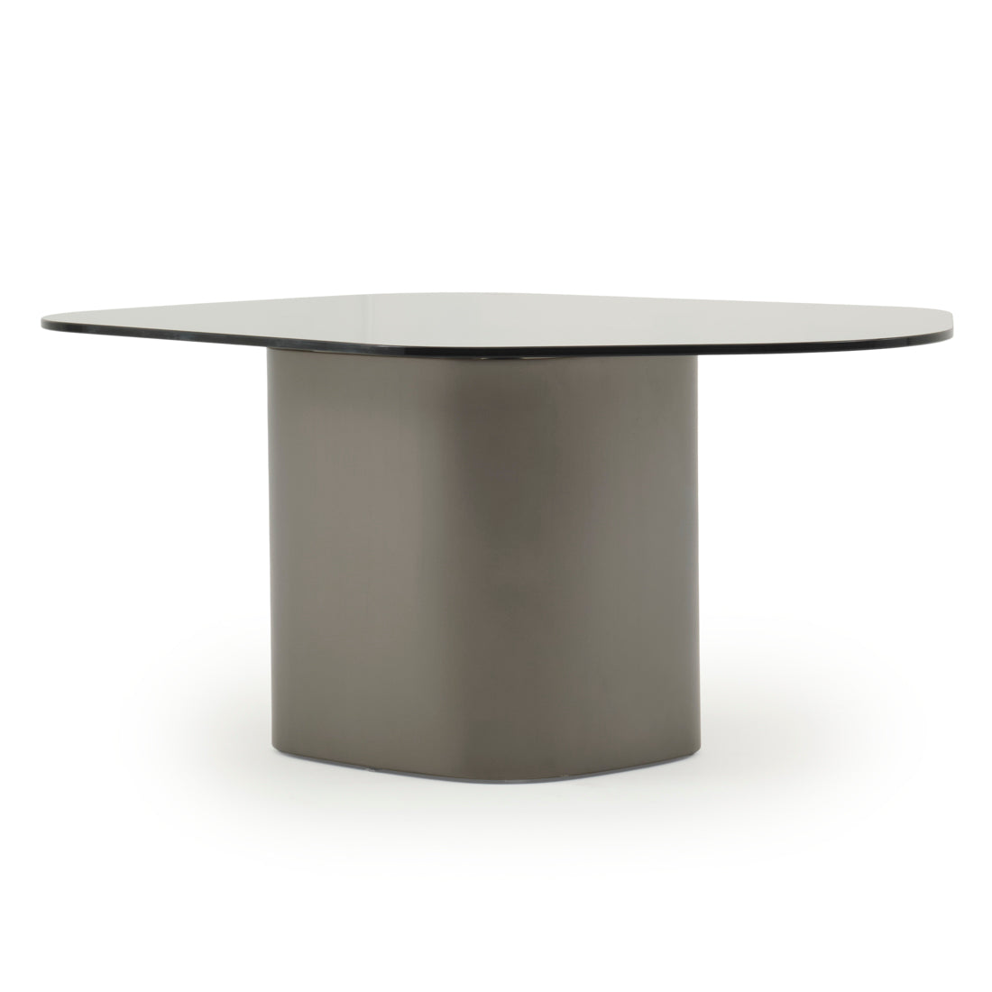 Whitford Glass Coffee Table Dark Grey
