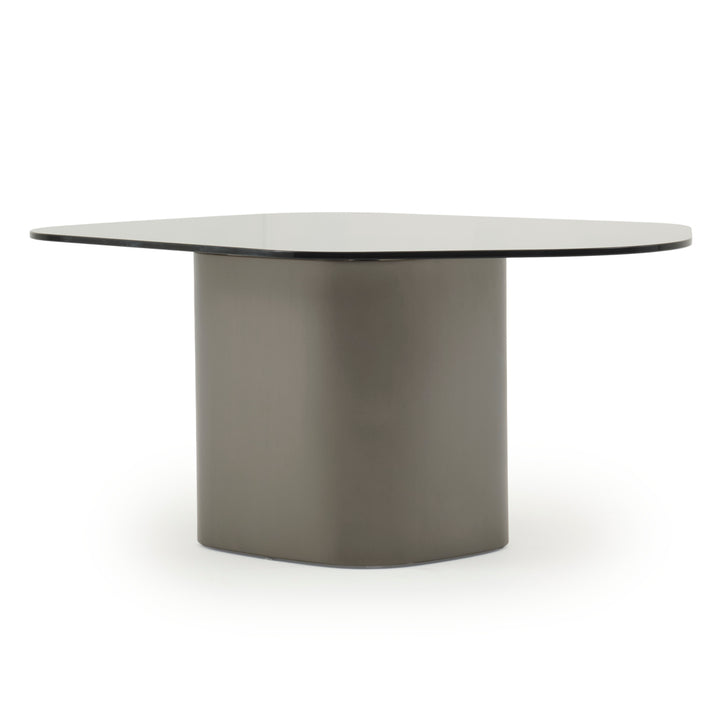 Whitford Glass Coffee Table Dark Grey
