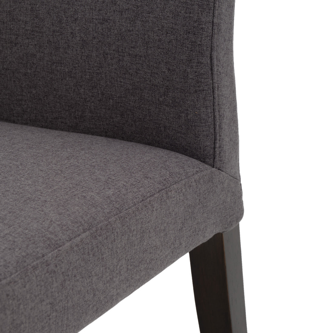 Ewa Fabric Chair Dark Grey