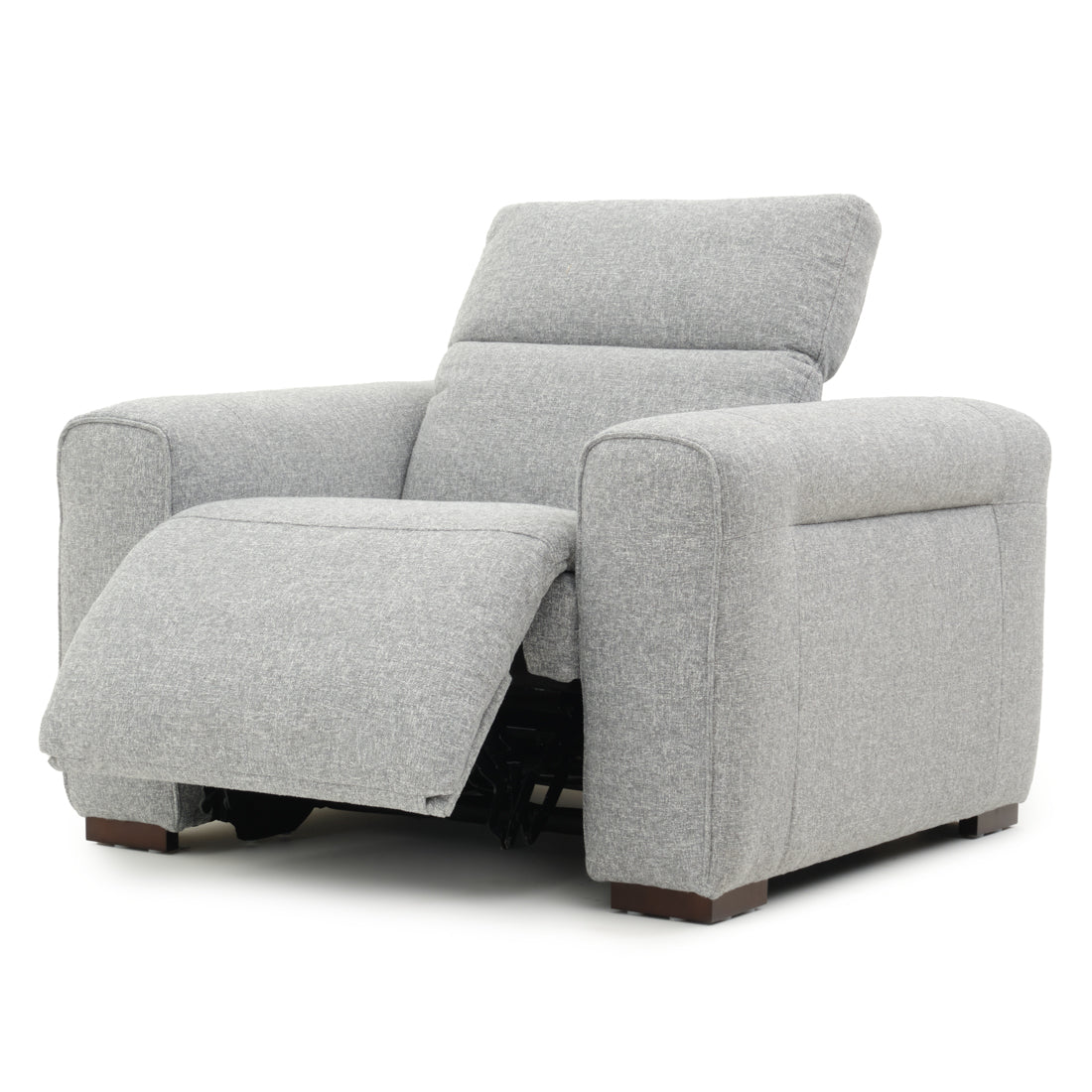 Niguel Reclining Accent Chair Light Grey