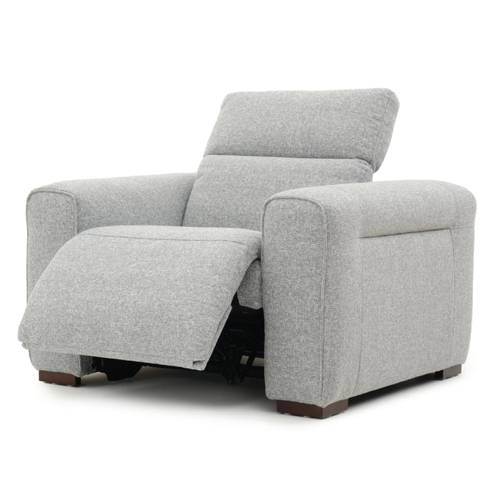 Niguel Reclining Accent Chair Light Grey