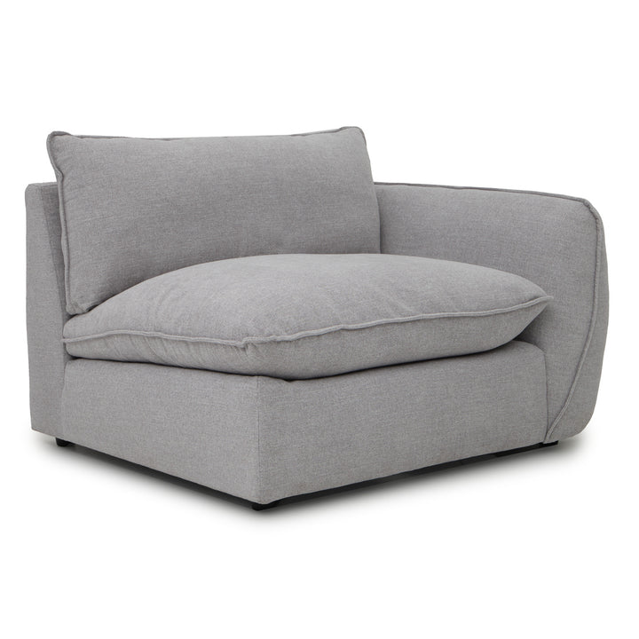 Neo Modular Right Chair Light Grey