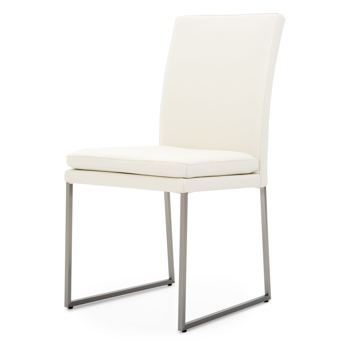 Ritz Leather Chair White