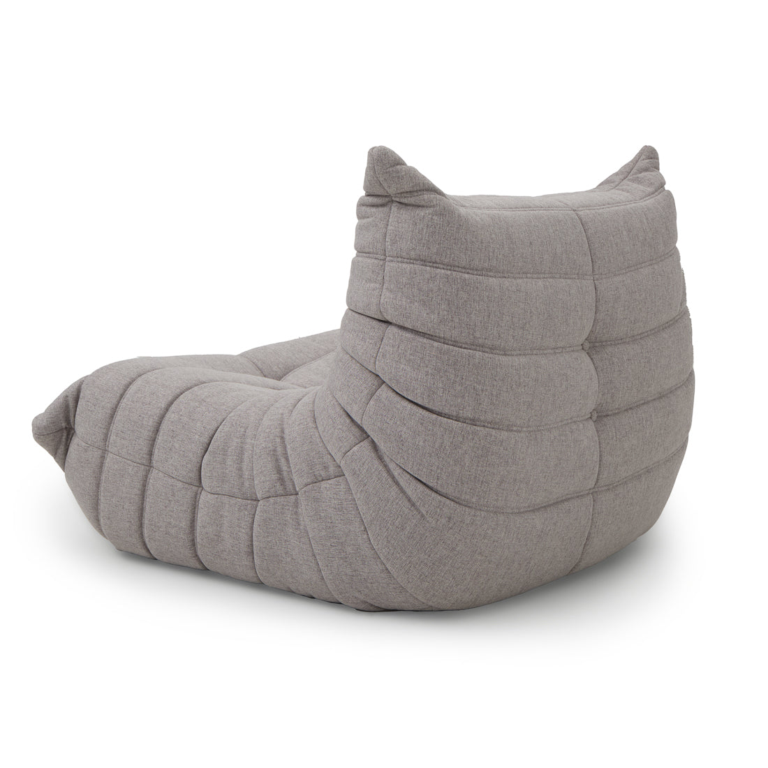 Ean Fabric Accent Chair Light Grey