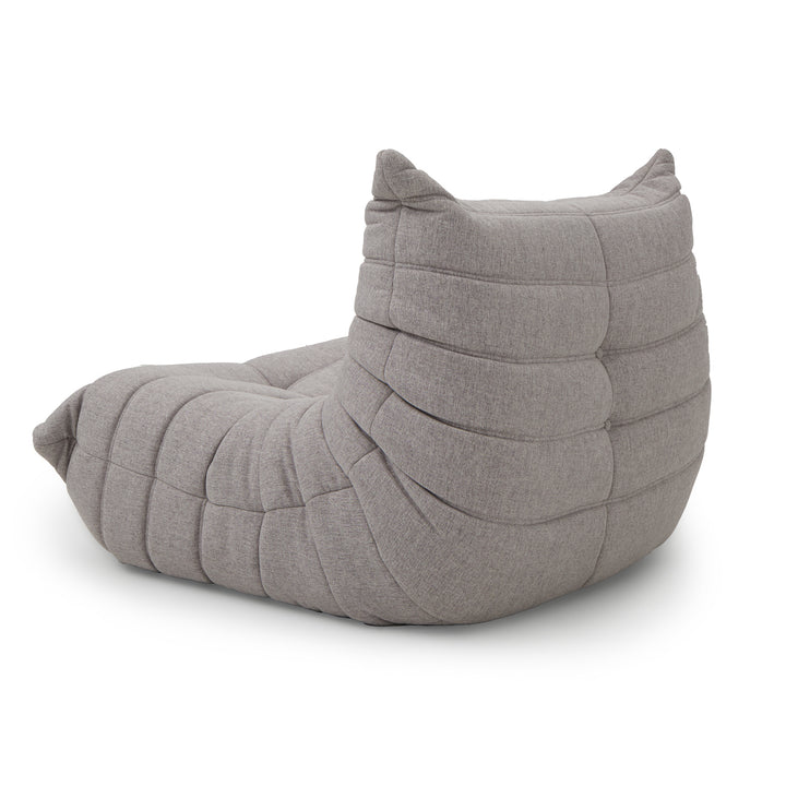 Ean Fabric Accent Chair Light Grey