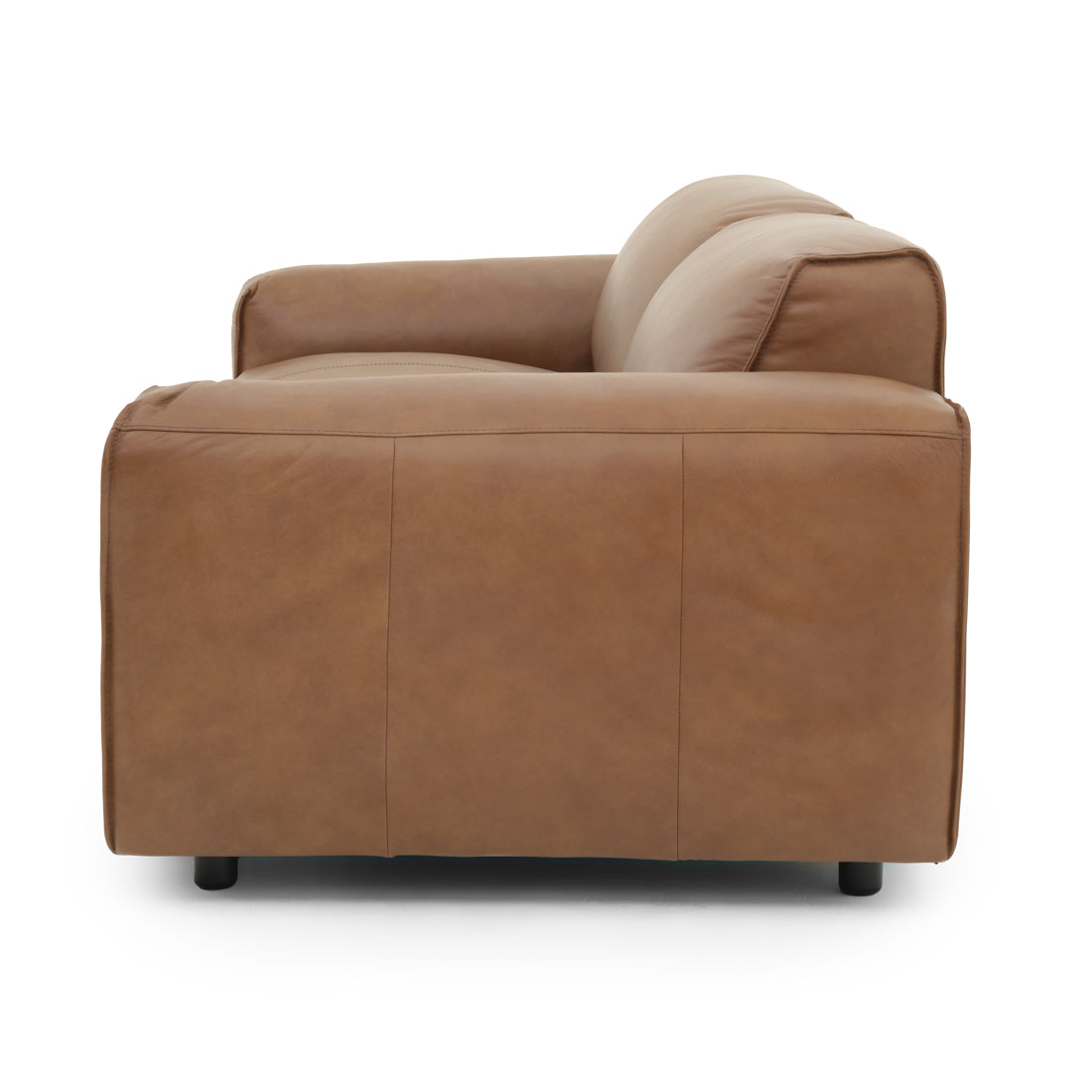 Nessa Leather Modular Set Dark Brown