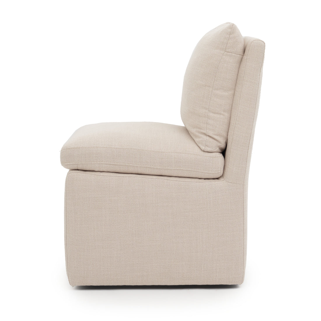 Nenli Fabric Chair Beige