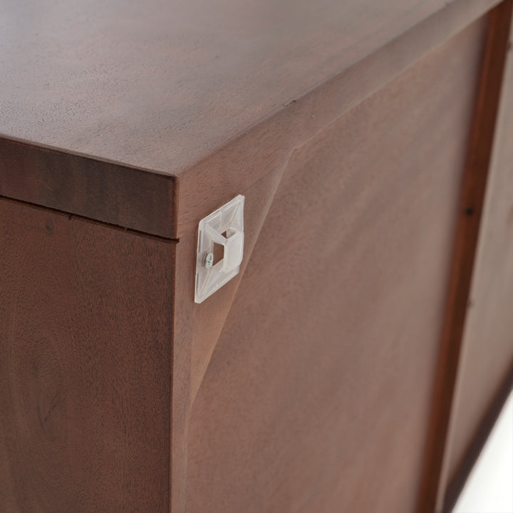 Noema Wood Sideboard Dark Brown