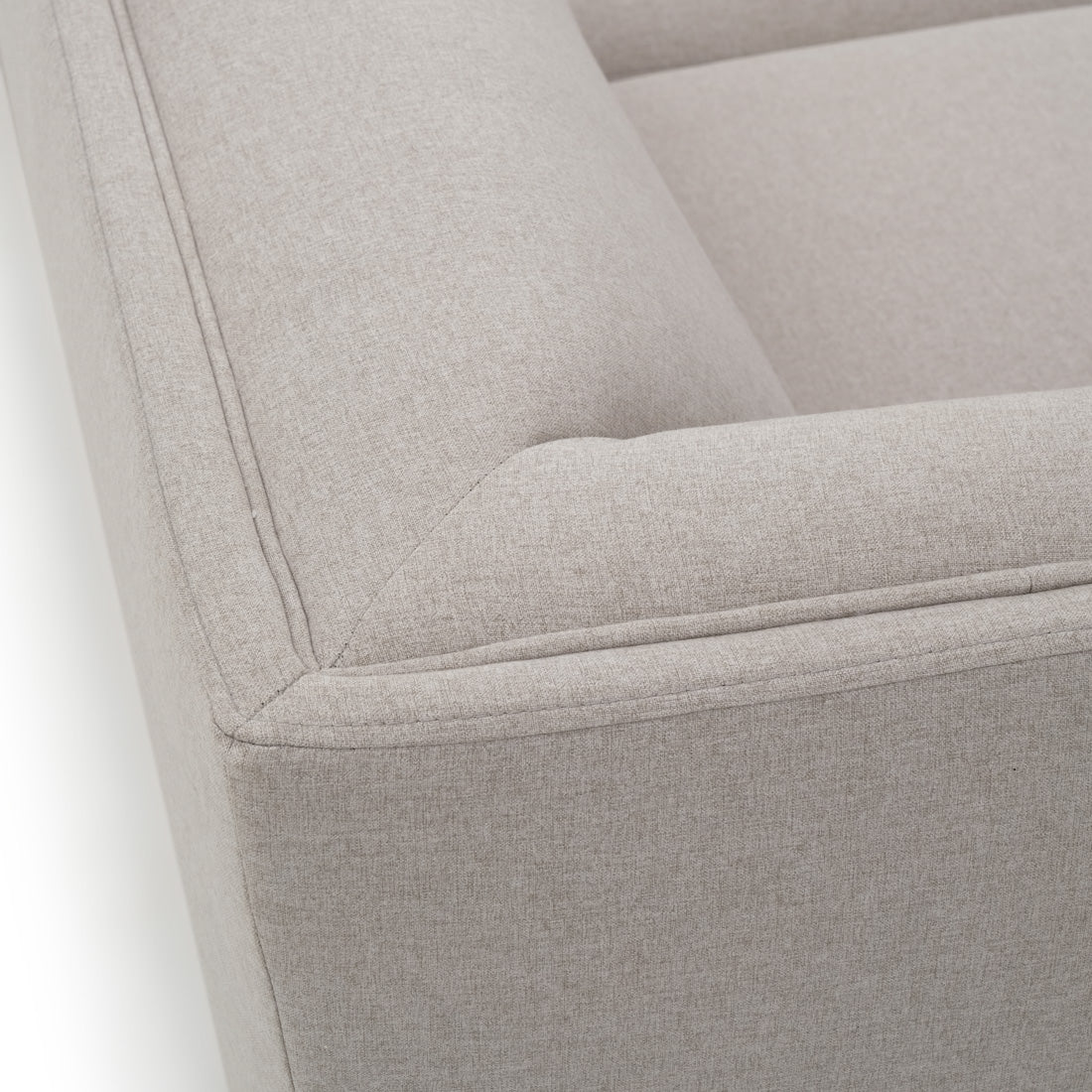 Nathan Fabric Modular Sofa Light Grey