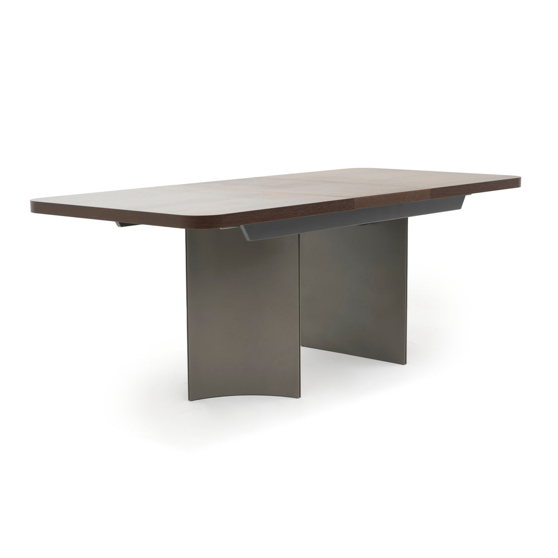 Wadena Extendable Dining Table Dark Brown
