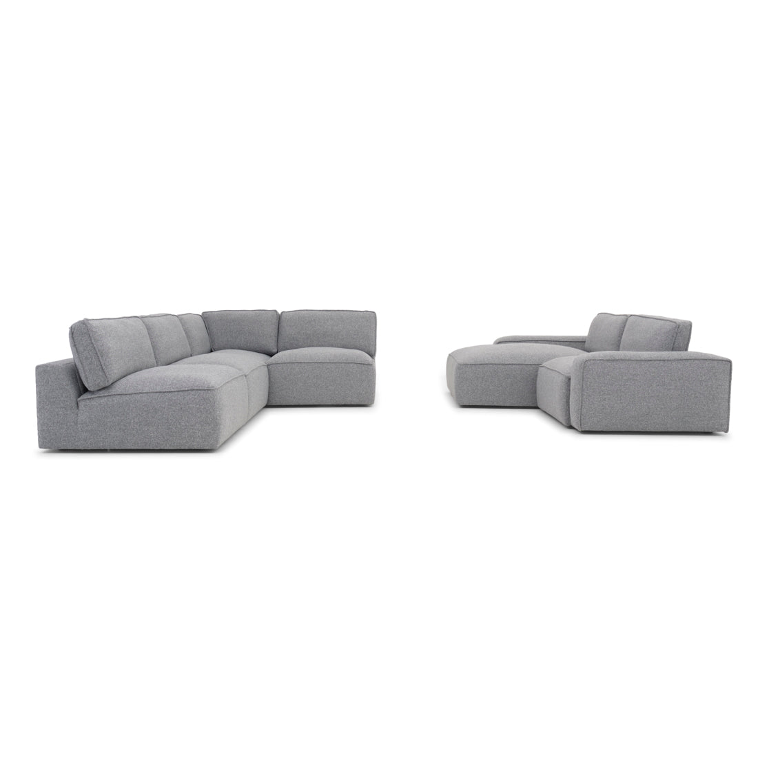 Nash Fabric Modular Set Dark Grey
