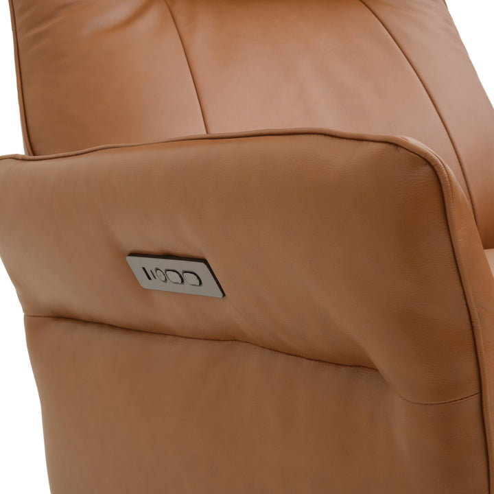 Normani Reclining Accent Chair Cognac