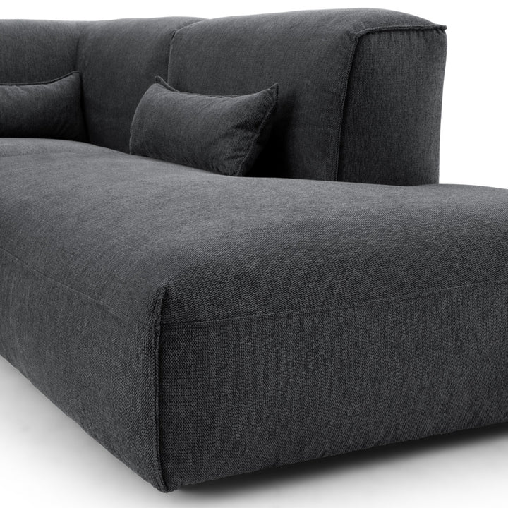 Ellemia Fabric Modular Set Dark Grey
