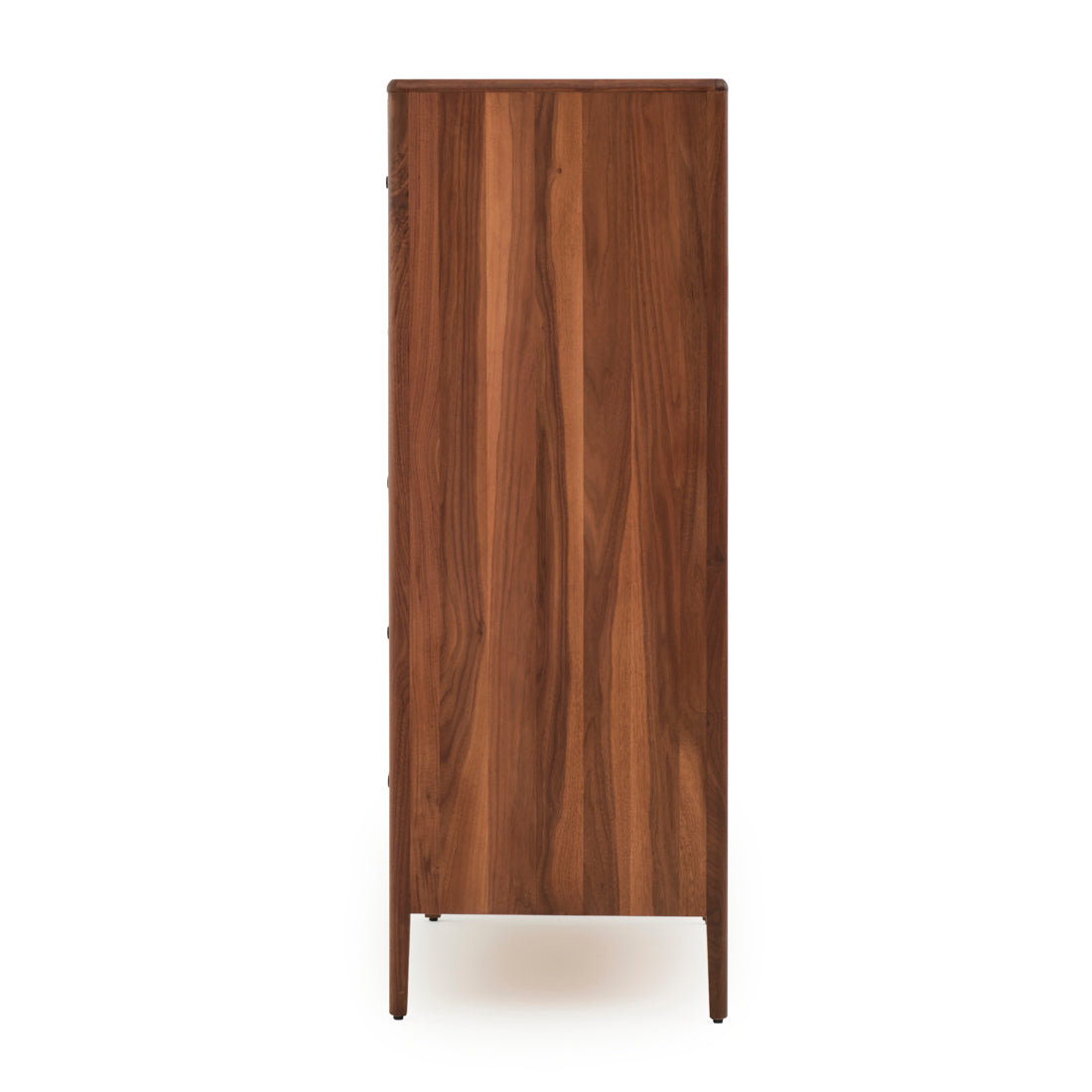 Edriana 5-Drawer Chest Dark Brown