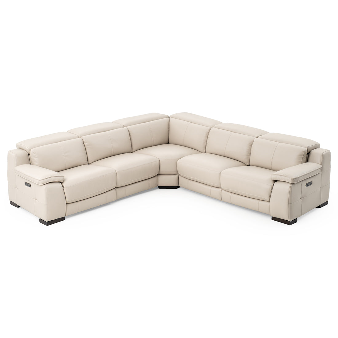 Nova Reclining Sectional Sofa Beige