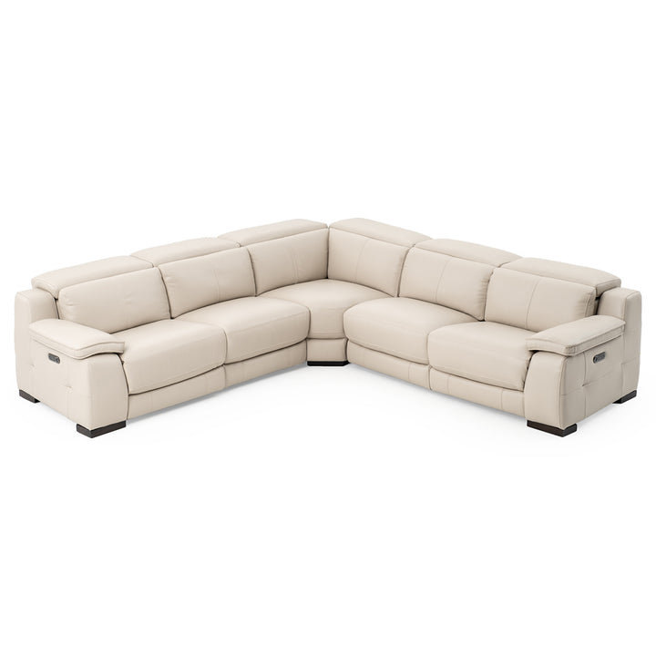 Nova Reclining Sectional Sofa Beige
