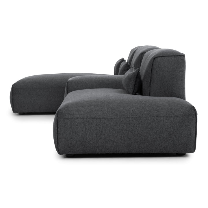 Ellemia Fabric Modular Set Dark Grey