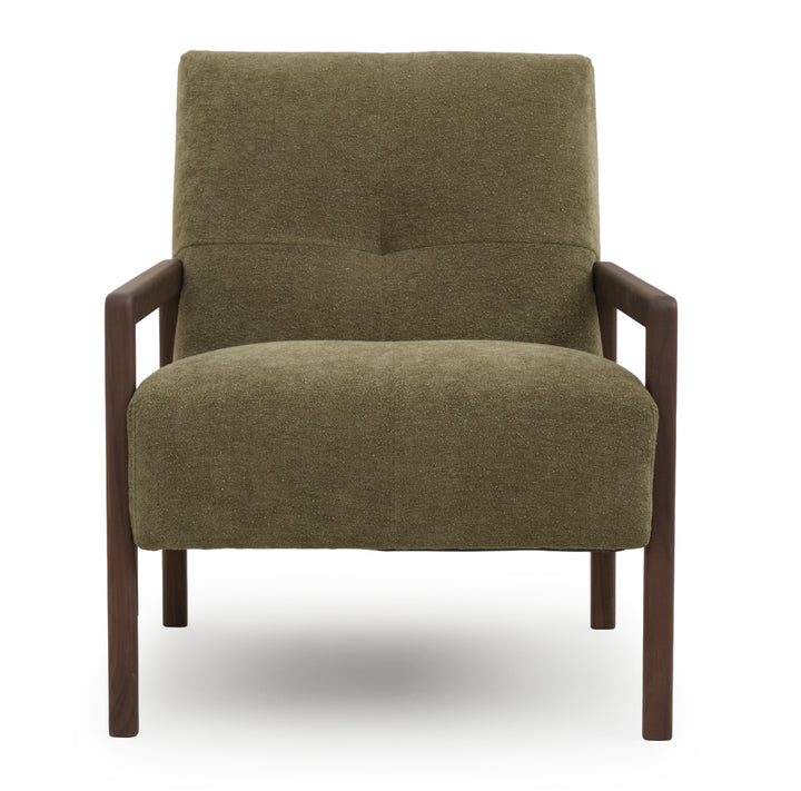 Norina Fabric Accent Chair Light Green