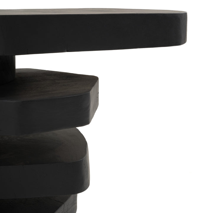 Wever Wood Console Table Black