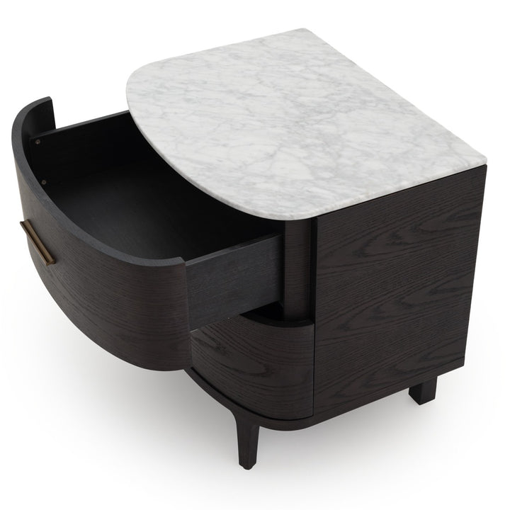 Widisha Nightstand Dark Brown