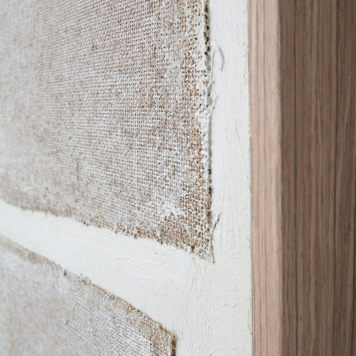 Nerium Painting on Canvas Beige