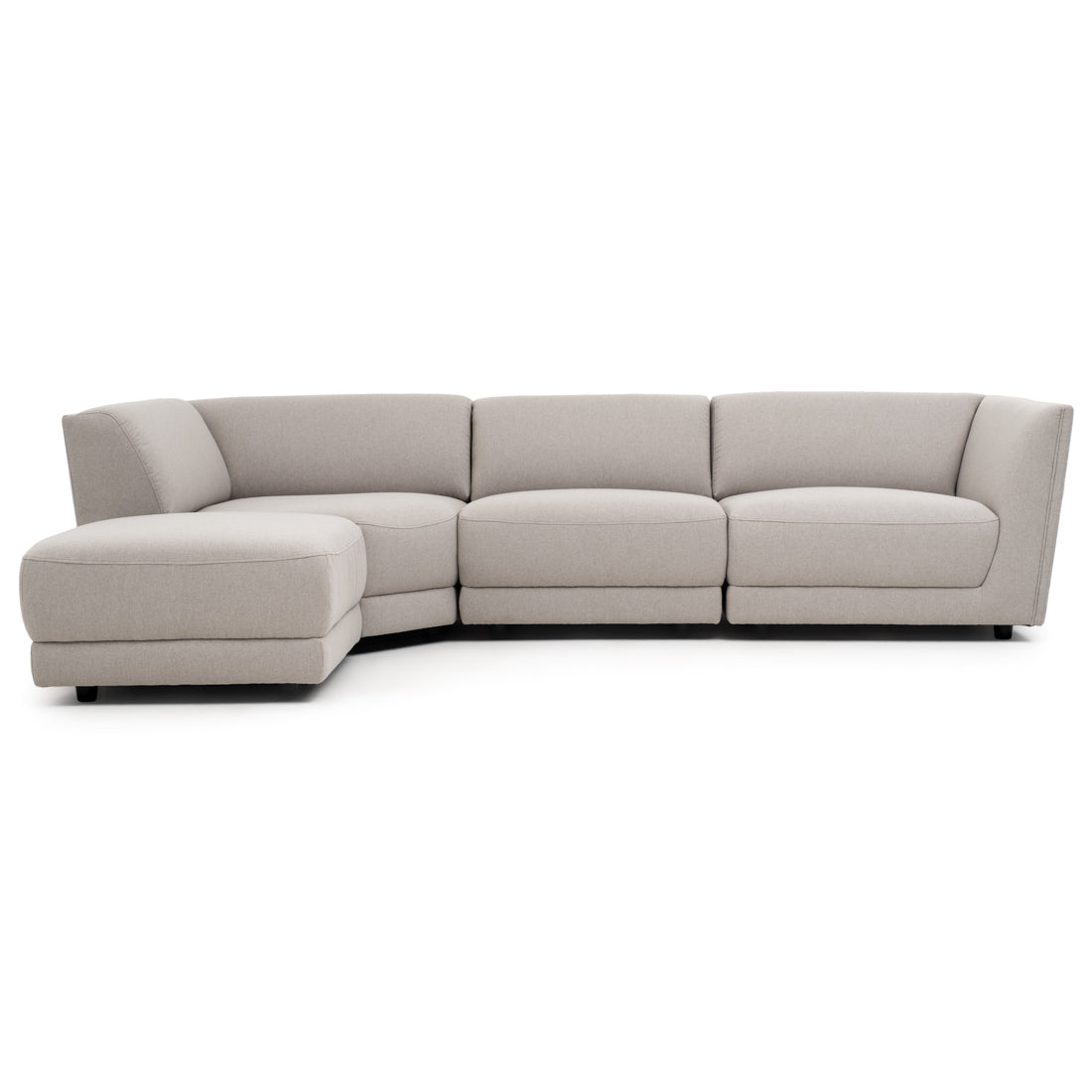 Nathan Fabric Modular Set Light Grey