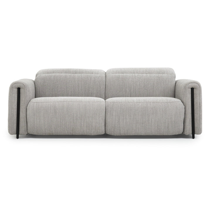 Wilnoir Fabric Reclining Sofa Light Grey