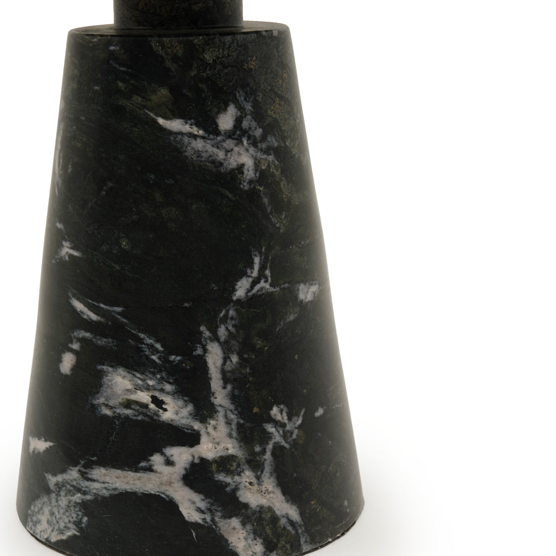 Esana Marble Accent Table Black