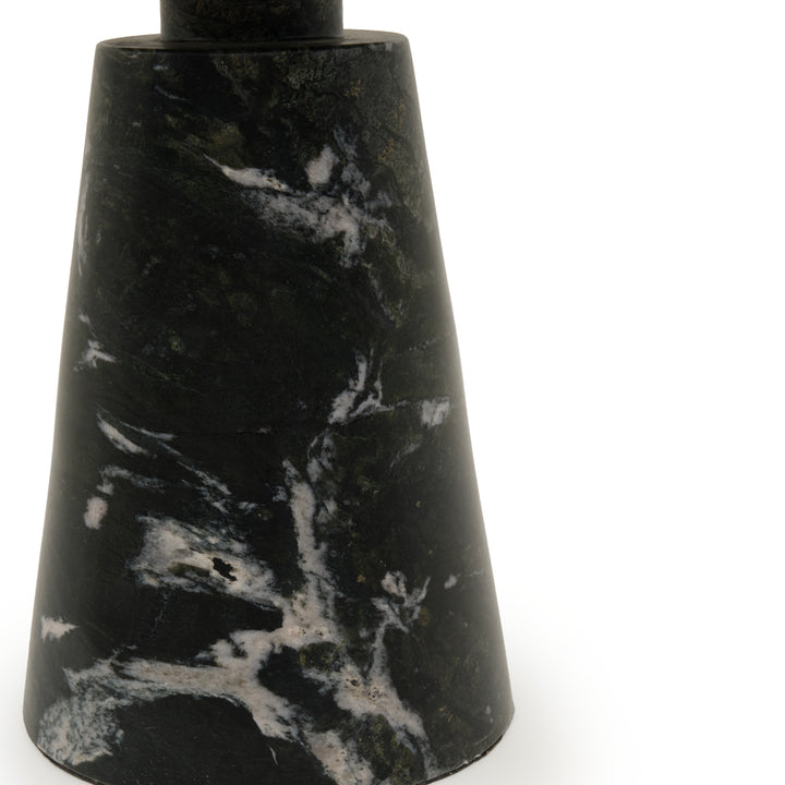 Esana Marble Accent Table Black