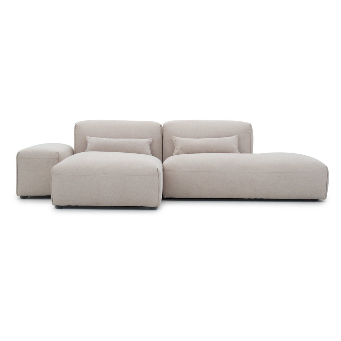 Ellemia Fabric Modular Set Beige