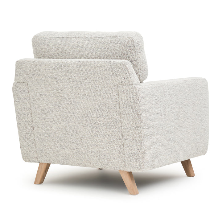 Esme Fabric Accent Chair Beige
