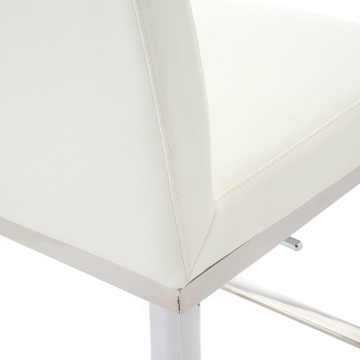 Weslie Adjustable Stool White