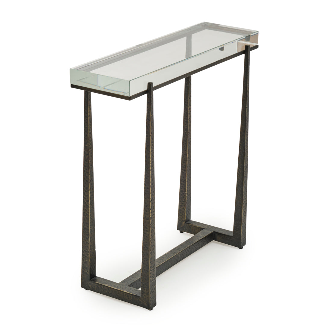 Weverly Accent Table Dark Brown