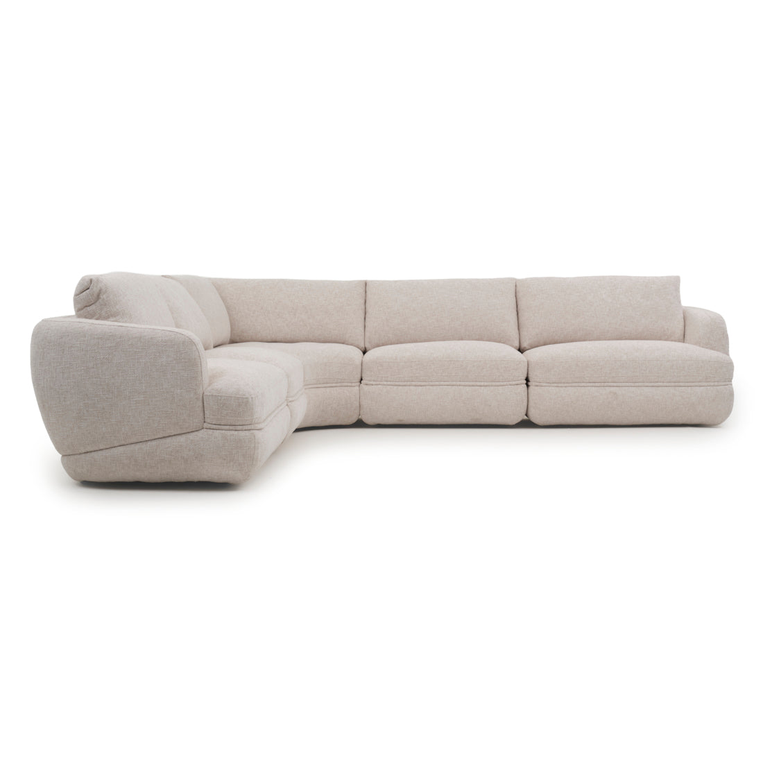 Esteli Fabric Modular Set Beige