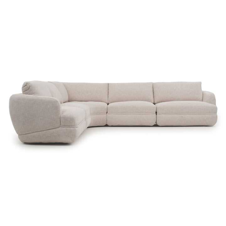 Esteli Fabric Modular Set Beige