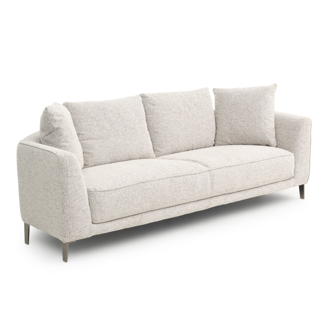 Wester Fabric Sofa Black & White