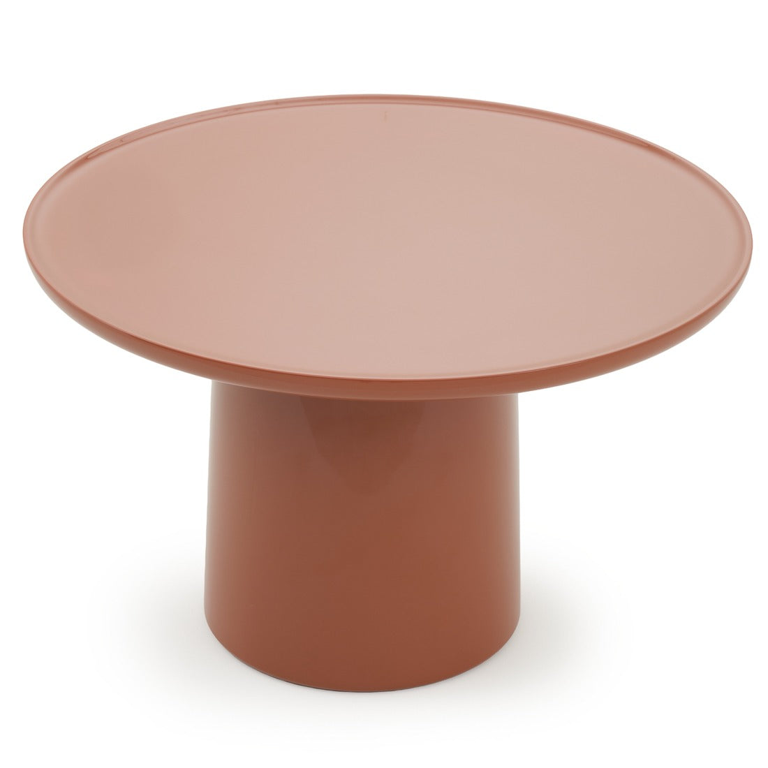 Ekanshi End Table Orange