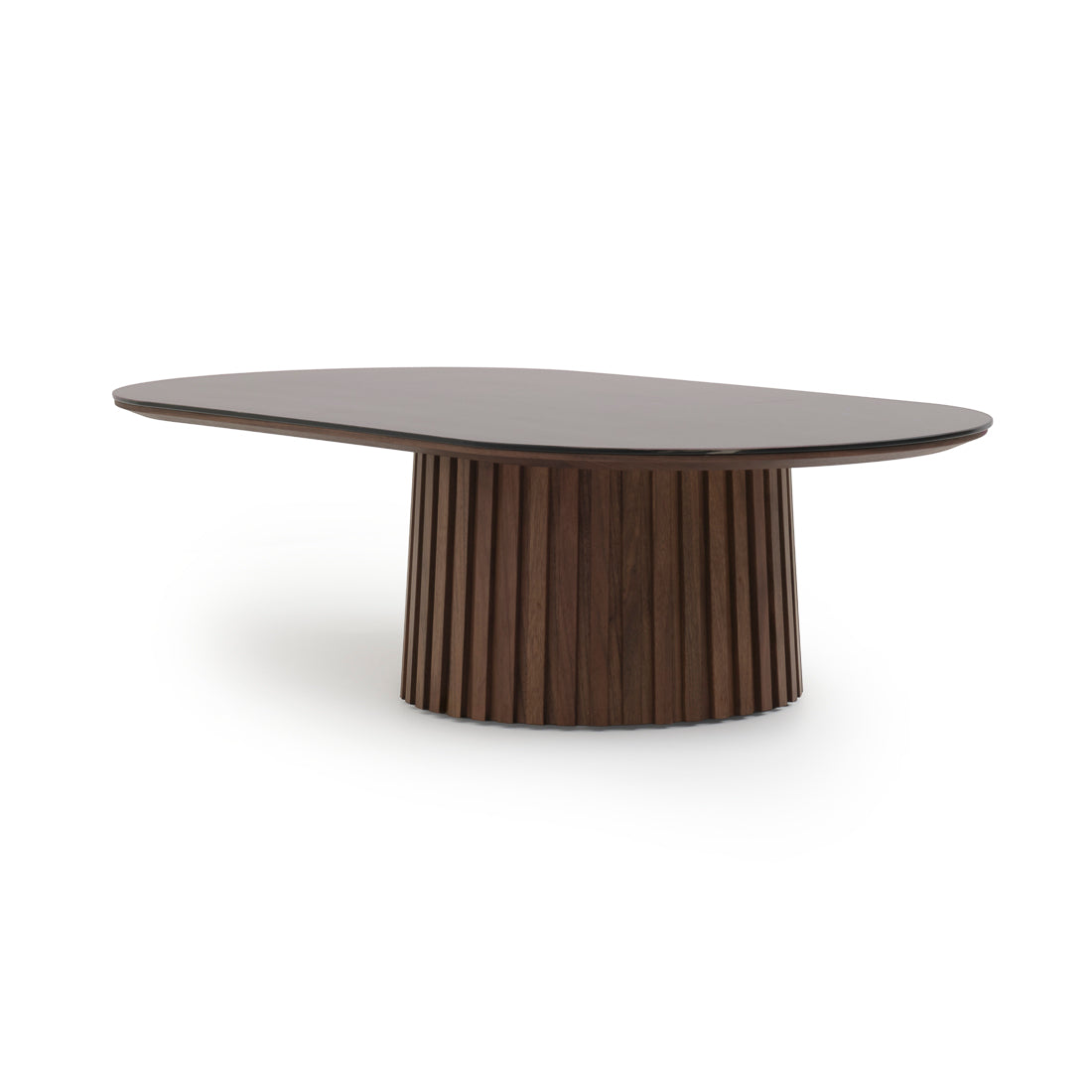 Elzie Ceramic Coffee Table Black