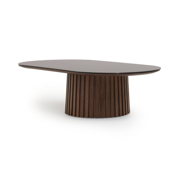Elzie Ceramic Coffee Table Black
