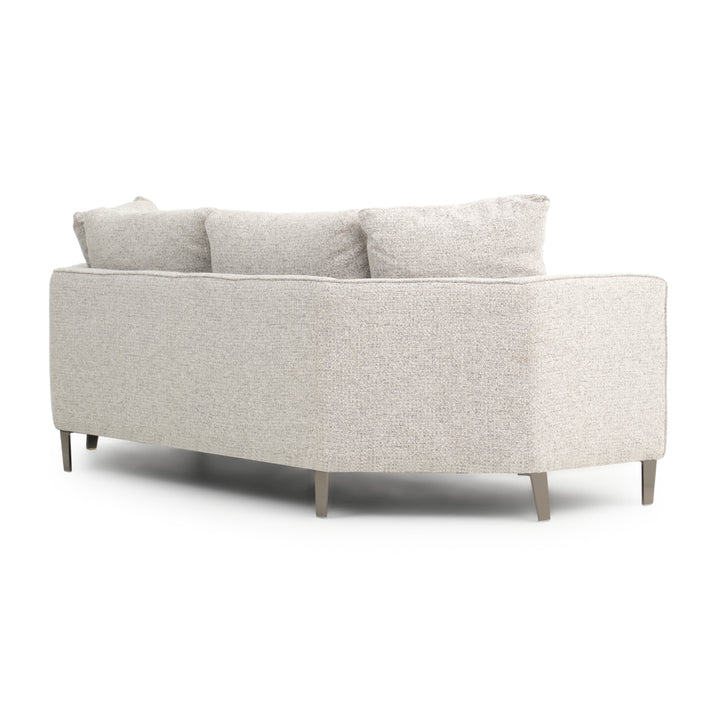 Wester Fabric Sofa Black & White