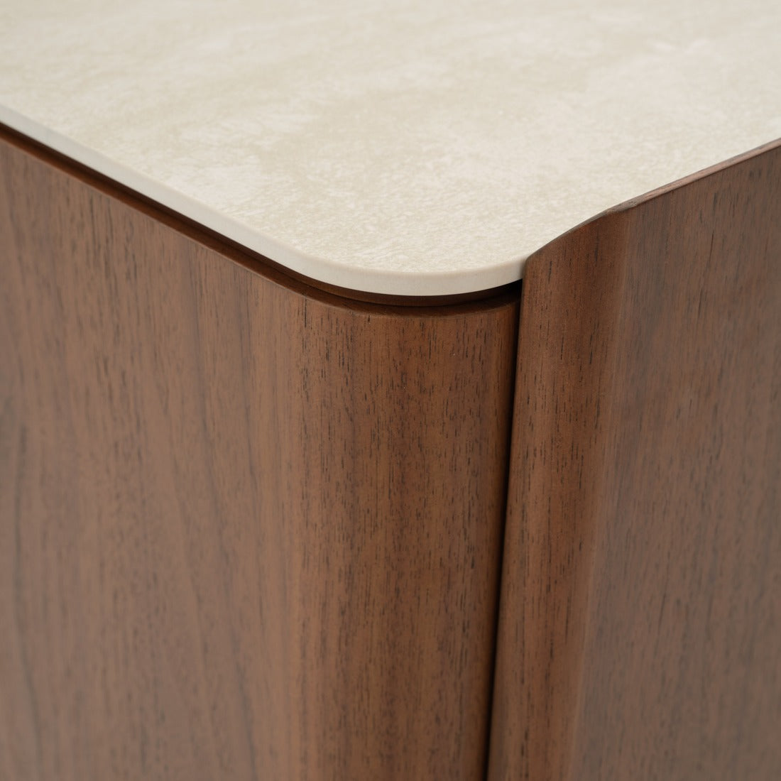 Navani Wood Sideboard Light Brown