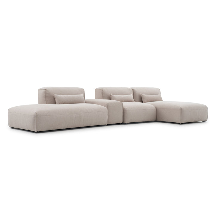 Ellemia Fabric Modular Set Beige