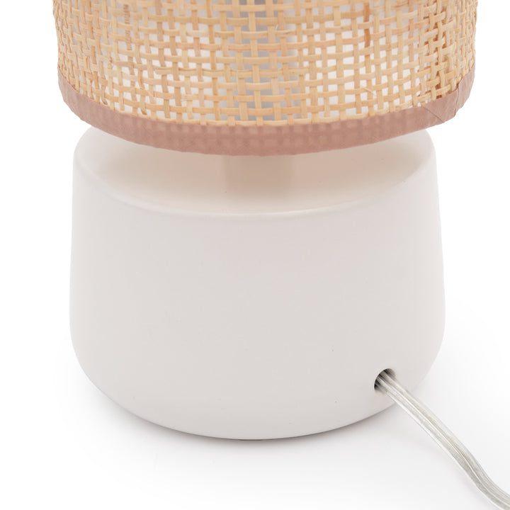 Nasha Table Lamp White