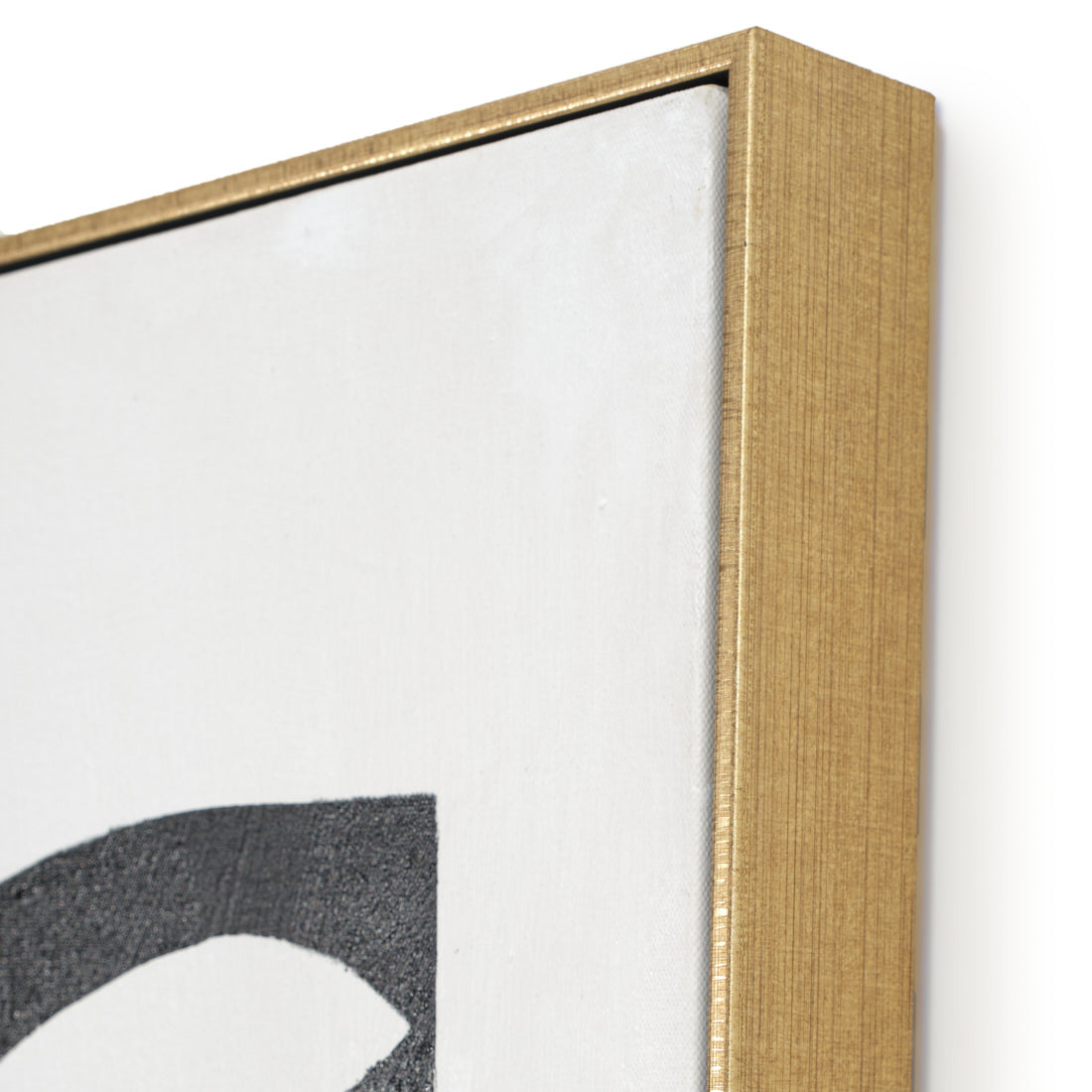Natis Painting on Canvas-Set of 2 Black & White