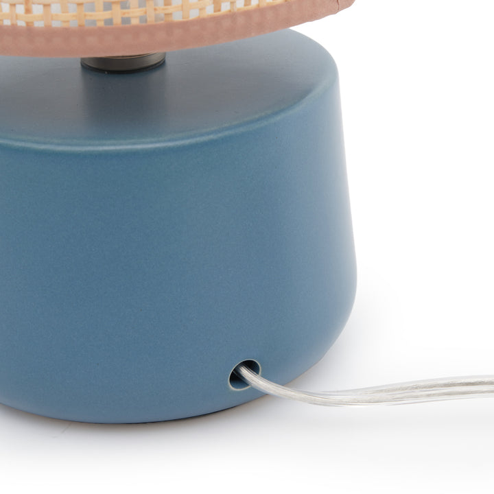Nasha Table Lamp Dark Blue