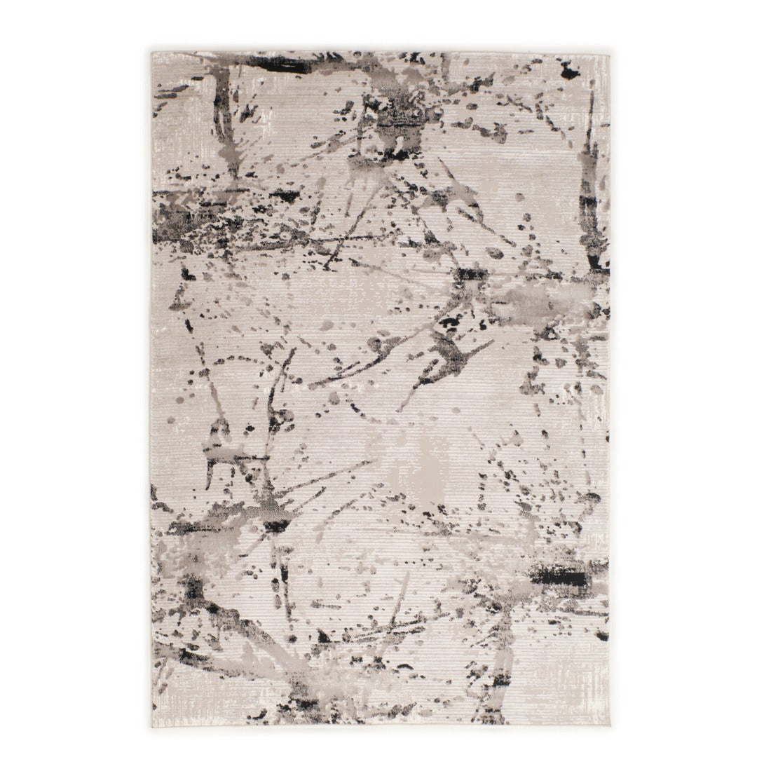 Ekkina Area Rug Black & White