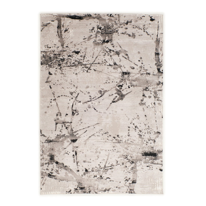 Ekkina Area Rug Black & White
