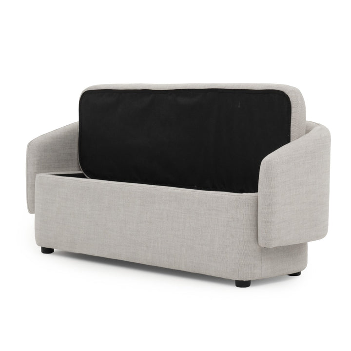 Nadima Bench with Storage Beige