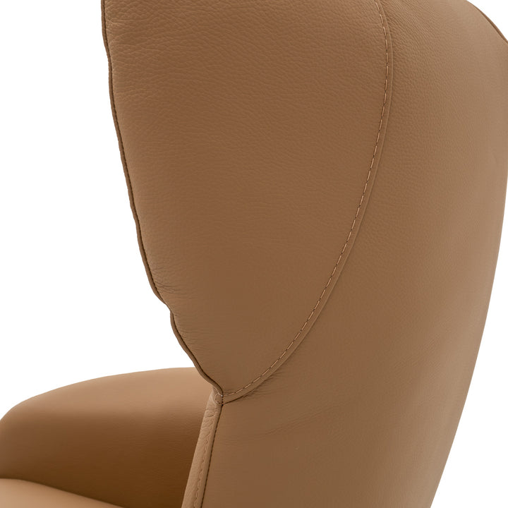 Wentle Reclining Accent Chair Cognac