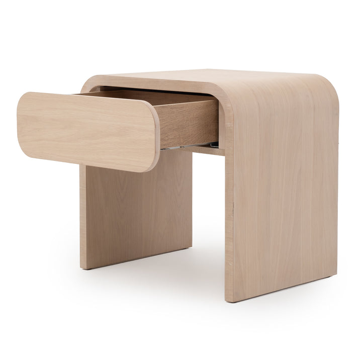 Smilla Nightstand Light Brown